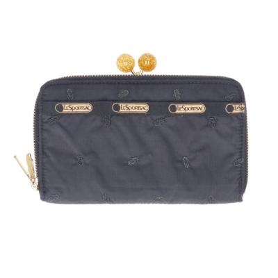 レスポ　エッセンシャル　ラウンドファスナー　長財布　ネイビー LeSportsac レディース長財布｜財布｜ファッション おすすめ人気