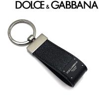 DOLCE&amp;GABBANA ドルチェ＆ガッバーナ キーホルダー ブランド 型押しレザー キーリング ブラック BP1371-AZ602-80999 | WOODNET