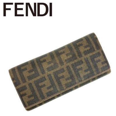 フェンディ 財布 ズッカ 長財布（色：パープル系）のおすすめ人気商品