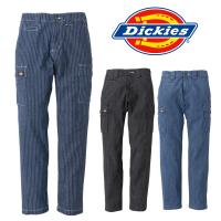 ディッキーズ Dickies ストレッチウォバッシュカーゴパンツ D-695 作業着 作業服 男女兼用 ユニセックス ストライプ ズボン ボトムス SS-6L 大きいサイズ対応 | 作業服の専門店 ワークウェアオンライン