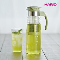 ハリオ かご網付き水出し茶ポット 1.2L 耐熱ガラスポット 水出し茶ポット 耐熱ガラス ポット 水差し ピッチャー おしゃれ ガラス | ライフケアーズ