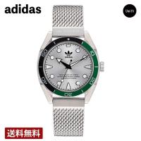 腕時計  adidas アディダス EDITION TWO クォーツ  シルバー AOFH22503  ブランド  新生活 | Uwith