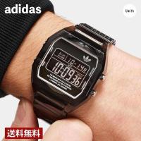 10%OFFクーポン配布中　《2024年春夏新作》ユニセックス腕時計 adidas アディダス DIGITAL TWO Crystal クォーツ ブラック AOST24064 デジタル | WORLD WIDE WATCH