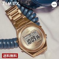 【ブランド直営店】[レビュー特典あり]タイメックス 腕時計 TIMEX Q TIMEX Q80 コンチネンタル ゴールド TW2Y09700 腕時計 メンズ レディース | Uwith