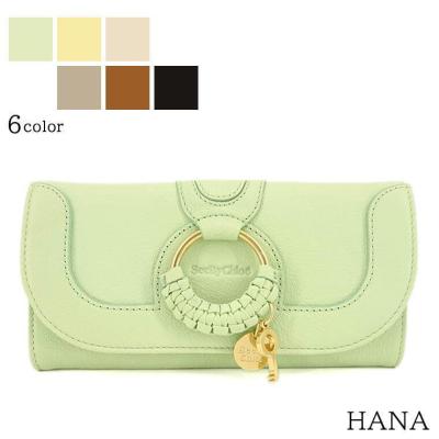 ★極美品（タグ付）Chloe シーバイクロエ HANA スクエアウォレット Hana See by Chloe(シーバイクロエ) 折りたたみ財布(レディース