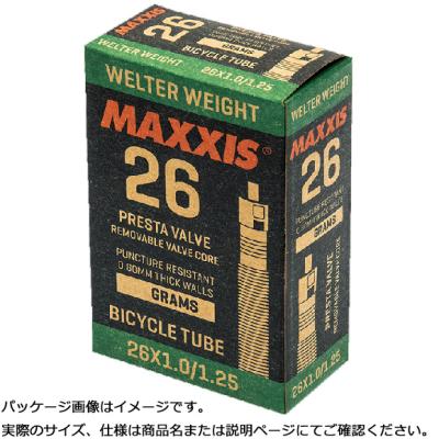 マキシス 20×1.0〜1.5 仏式 (48mm) ウェルターウェイト チューブ