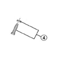[4]エンドアジャストボルト（M4×15） &amp; プレート | ワールドサイクル