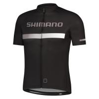 シマノ LOGO ショートスリーブジャージ ブラック 春夏 SHIMANO | ワールドサイクル