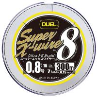 DUEL(デュエル) PEライン 釣り糸 スーパーエックスワイヤー8 ライン 釣りライン 釣具 高強度 高感度 0.8号 300m 5色/イ | 上田生活