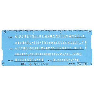 バンコ テンプレート GL-24 qqffhab バンコ 三角定規型テンプレート | 設計製図・デザイン用品,設計製図
