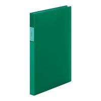 キングジム フェイバリッツ クリアーファイル 透明 緑 40ポケット A4S FV166TWミト | Office WOW！