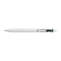 三菱鉛筆 ゲルインクボールペン ユニボール ワン 0.38mm オフホワイト軸 インク色 グリーンブラック UMNS38.7 | Office WOW！