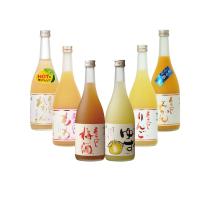 梅酒/ゆず酒など リキュール 飲み比べ6本セット 梅乃宿 720ml×6本 