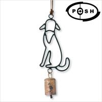 ディスプレイ  アイアンベル（ドッグ）  Posh living ポッシュリビング  61917 | シモジマラッピング倶楽部 Yahoo!店