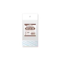 OPP袋 クリスタルパック HEIKO シモジマ H7.5-10 (ヘッダー付き) 100枚 透明袋 梱包袋 ラッピング ハンドメイド | シモジマラッピング倶楽部 Yahoo!店