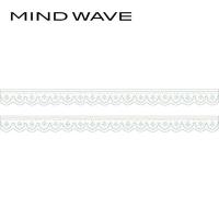 マスキングテープ マインドウェイブ MIND WAVE ほっこりシリーズ マスキングテープダイカット レース 95201 18mm×5ｍ | シモジマラッピング倶楽部 Yahoo!店