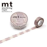 ボーナスセール10%OFF マスキングテープ カモ井加工紙 mt DECOシリーズ うねうねストライプ MT01D524 15mm×7m | シモジマラッピング倶楽部 Yahoo!店