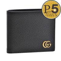 グッチ GUCCI 財布 折財布 428725 DJ20T 1000 【MEN’S GG MARMONT】 NERO | テザーレブランドショップ