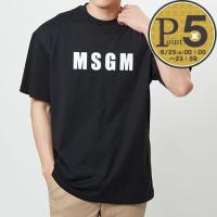 エムエスジーエム MSGM メンズ Tシャツ ムネロゴ 3440MM163 237002 99 BLACK 【ゆうパケ可】 | テザーレブランドショップ