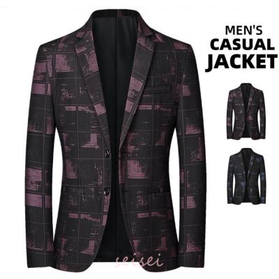 メンズテーラード、ブレザー（柄：幾何学模様）｜コート、ジャケット