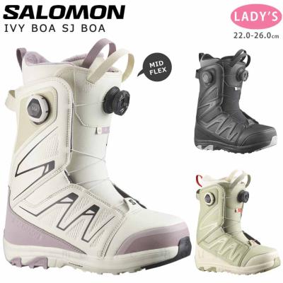 SALOMON スノーボード ブーツ（色：ピンク系）｜スノーボード