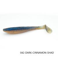 レイドジャパン　フルスイング 4インチ 042 ダークシナモンシャッド | つり具のBunBun Yahoo!店