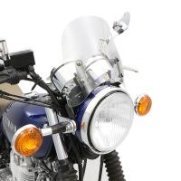 SR400 RH03J RH16J メーターバイザー セット クリア ＋ 取り付け キット バイク | エンデュランスYahoo!店