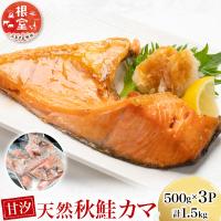 ふるさと納税 根室市 甘汐天然秋鮭カマ500g×3P(計1.5kg) G-28042 | Yahoo!ふるさと納税