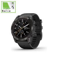 GARMIN　スマートウォッチ fenix 7X Pro Sapphire Dual Power Ti Carbon Gray DLC / Black(Suica対応)　010-02778-52 | コジマYahoo!店