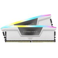 コルセア　CORSAIR　増設用メモリ DDR5 6000MT/s 32GB（16GBx2) UDIMM 36-44-44-96 XMP 3.0 VENGEANCE RGB DDR5 White Black PCB 1.4V　CMH32GX5M2E6000C36W | コジマYahoo!店