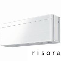 （標準取付工事費込）ダイキン　DAIKIN　エアコン おもに8畳用 risora リソラ SXシリーズ [ファブリックホワイト]　S253ATSS-W/F 本体ホワイト色 | コジマYahoo!店