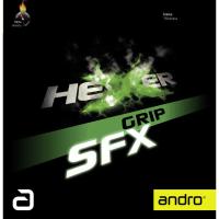 アンドロ　裏ソフトラバー ヘキサーグリップ エフエックス HEXER GRIP SFX(厚さ：1.9) ［裏ソフト / テンション］ ブラック　112294 | コジマYahoo!店