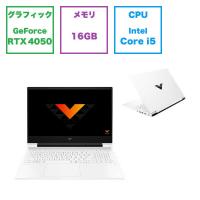 HP　ゲーミングノートパソコン Victus G1モデル(RTX4050) [16.1型 / メモリ：16GB /SSD：512GB] セラミックホワイト　807B6PA-AAAD | コジマYahoo!店