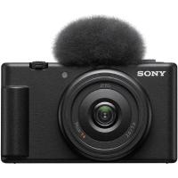 ソニー　SONY　超広角単焦点レンズ一体型カメラ VLOGCAM ブラック　VLOGCAM ZV-1F ブラック | コジマYahoo!店