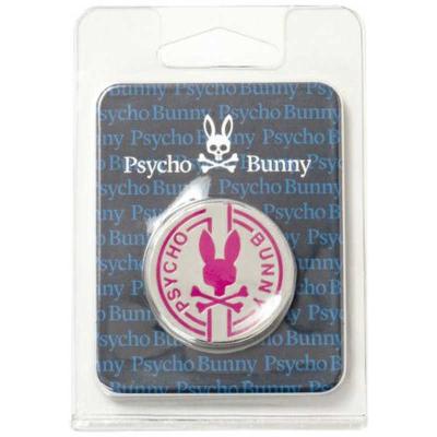 Psycho Bunny ゴルフラウンド用品、アクセサリー（色：ピンク系