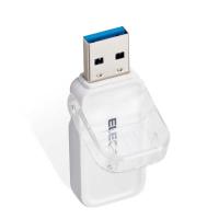 エレコム　ELECOM　USBメモリー 64GB USB3.1 フリップキャップ式 　MF-FCU3064GWH ホワイト | コジマYahoo!店
