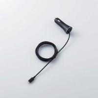 エレコム　ELECOM　シガーチャージャー 150cm+USB-Aポート 4.8A インジケーター付 ブラック　MPA-CCL02BK | コジマYahoo!店