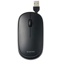 エレコム　ELECOM　マウス Slint(Chrome/Mac/Windows11対応) ブラック ［BlueLED /有線 /3ボタン /USB］　M-TM10UBBK | コジマYahoo!店