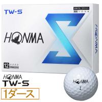 本間ゴルフ　ゴルフボール 2024TW-S ［ 12球(1ダース) ］ WHITE　BT2403_WH | コジマYahoo!店