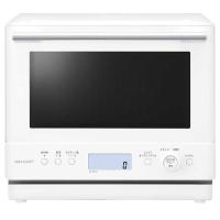 シャープ　SHARP　過熱水蒸気オーブンレンジ 27L フラット PLAINLY らくチン1品 ホワイト　RE-WF276-W