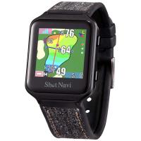 ショットナビ　腕時計型ゴルフ用GPSナビ AIR EX ブラック　AIREXBlack | コジマYahoo!店