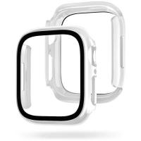 ROA　ガラスフィルム一体型ケース for Apple Watch 41mm クリア EGARDEN(エガーデン)　EG24887AWCL | コジマYahoo!店