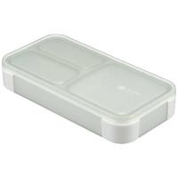 CBジャパン　薄型弁当箱抗菌フードマン400 ライトグレー　フードマンミニ | コジマYahoo!店