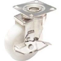 ユーエイキャスター　ステンレスキャスターシングルS付自在車 130径ナイロン車　SUSNJ130S | コジマYahoo!店
