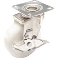 ユーエイキャスター　ステンレスキャスターシングルS付自在車 200径ナイロン車　SUSNJ200S | コジマYahoo!店
