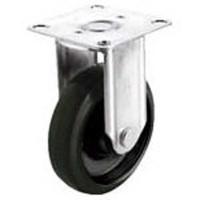 ユーエイキャスター　ステンレスキャスター固定車 100径ナイロンホイルゴム車輪　SUSNRK100 | コジマYahoo!店
