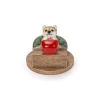 ウービア　テレビを見る柴犬 スマホスタンド　H22132 | コジマYahoo!店