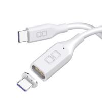 CIO　マグネットシリコンケーブル2m ホワイト ［USB Power Delivery対応］　CIOSLMGCC2WH | コジマYahoo!店