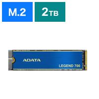 ADATA　内蔵SSD PCIExpress接続 LEGEND 700 ［2TB /M.2］「バルク品」　ALEG7002TCS | コジマYahoo!店