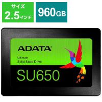 ADATA　内蔵SSD Ultimate SU650 [2.5インチ /960GB]「バルク品」　ASU650SS-960GT-R | コジマYahoo!店